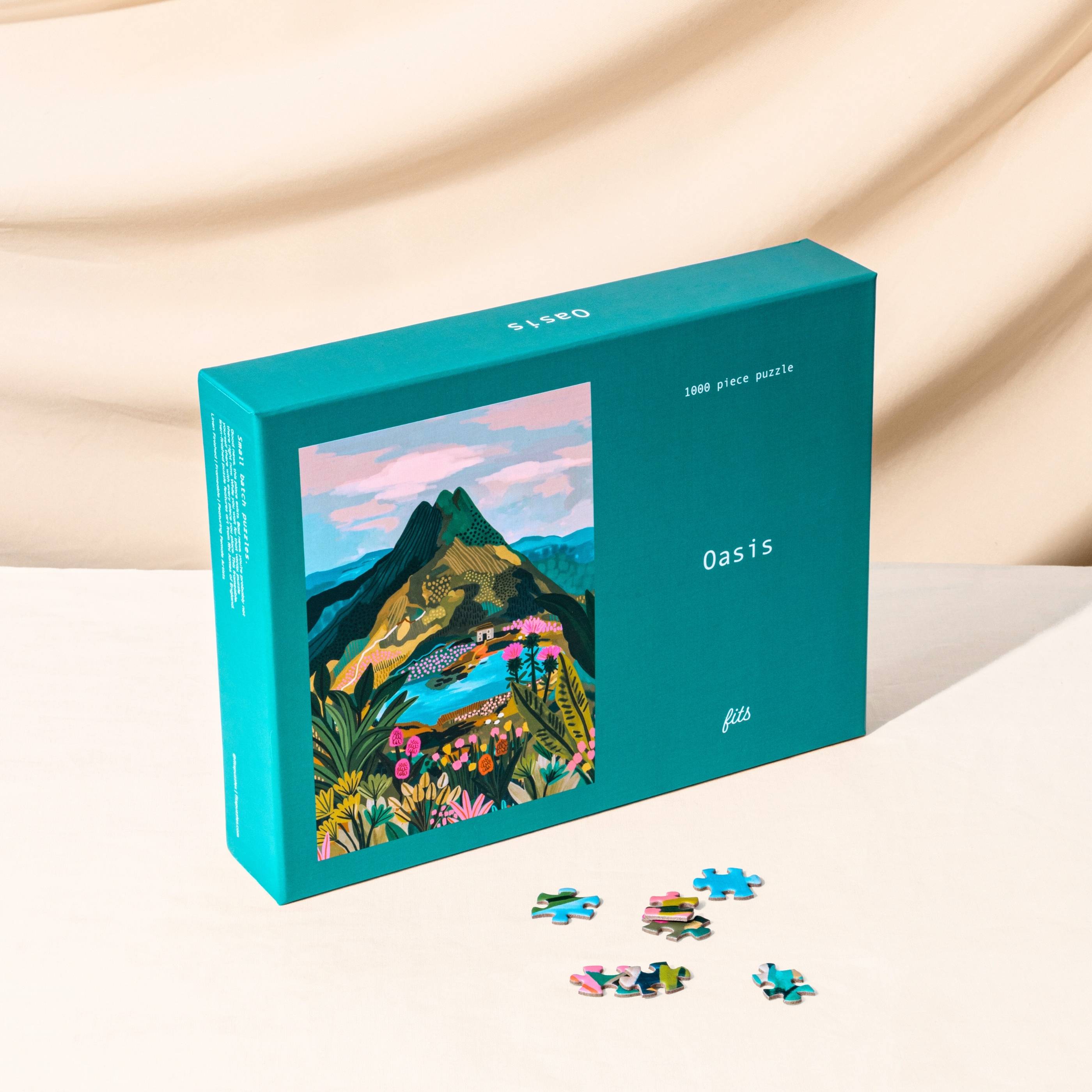 Oasis 1000 Piece Puzzle – Fits Puzzles